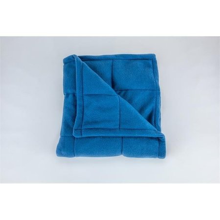 COVERED IN COMFORT Covered in Comfort 103B Weighted Blanket; Blue - Small 103B